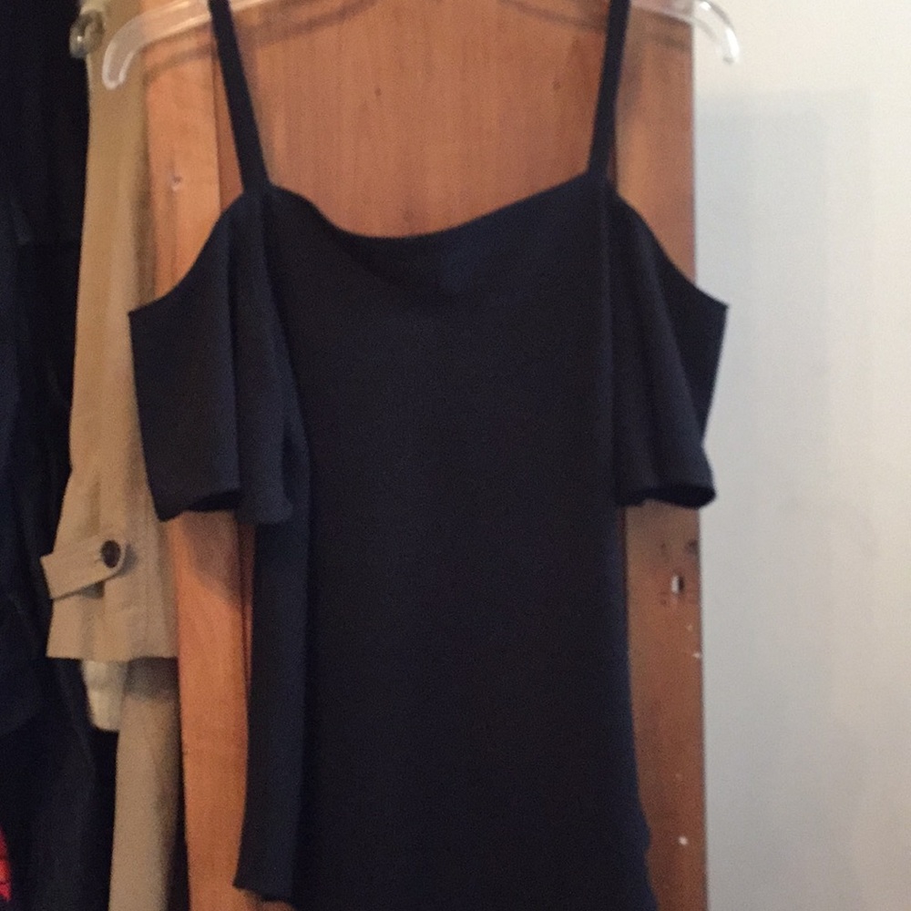 Ann Taylor cold shoulder blouse